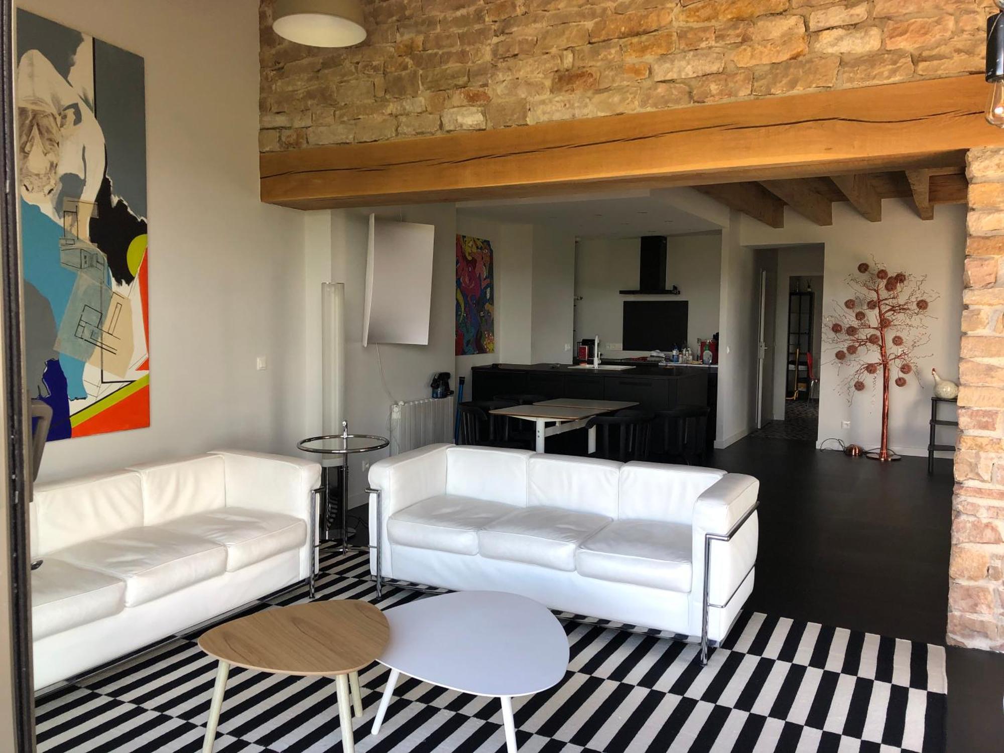 Appartement Contemporain Dans Une Authentique Demeure Viticole Charnay-lès-Mâcon 외부 사진